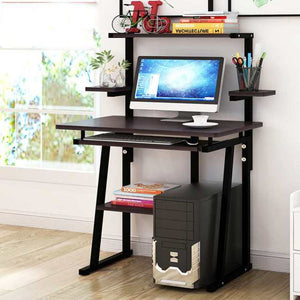 Wooden Computer Desk Office Desk Modern Writing Table Universal Laptop Stand Home Office Furniture PC Workstation Study Table