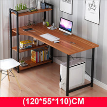 Wooden Computer Desk Office Desk Modern Writing Table Universal Laptop Stand Home Office Furniture PC Workstation Study Table